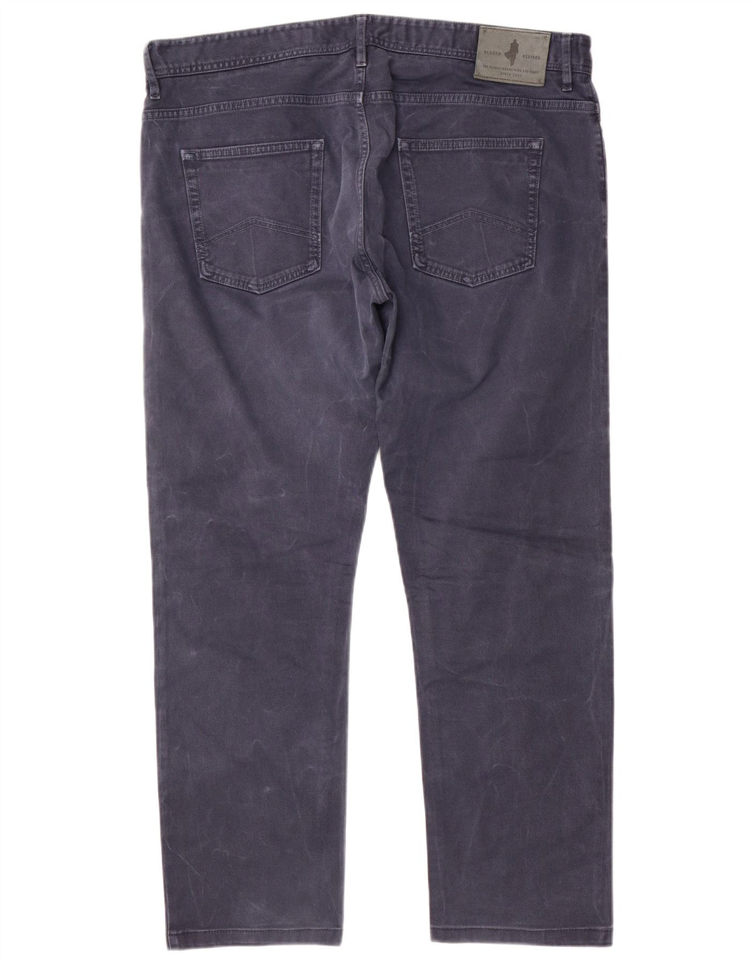 Marlboro Classics Masculino Regular Tapered Jeans W38 L30 Azul Marinho Algodão
