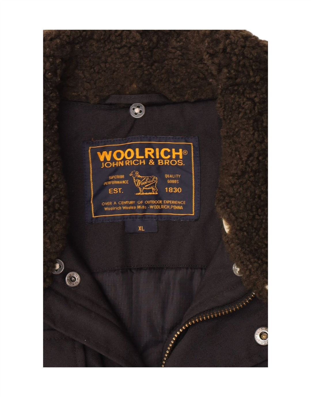 Jaqueta bomber masculina Woolrich Reino Unido 42 XL preta