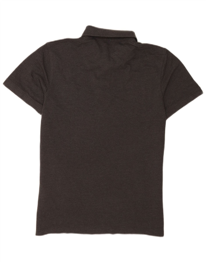 Camisa polo masculina Jack & Jones grande algodão cinza