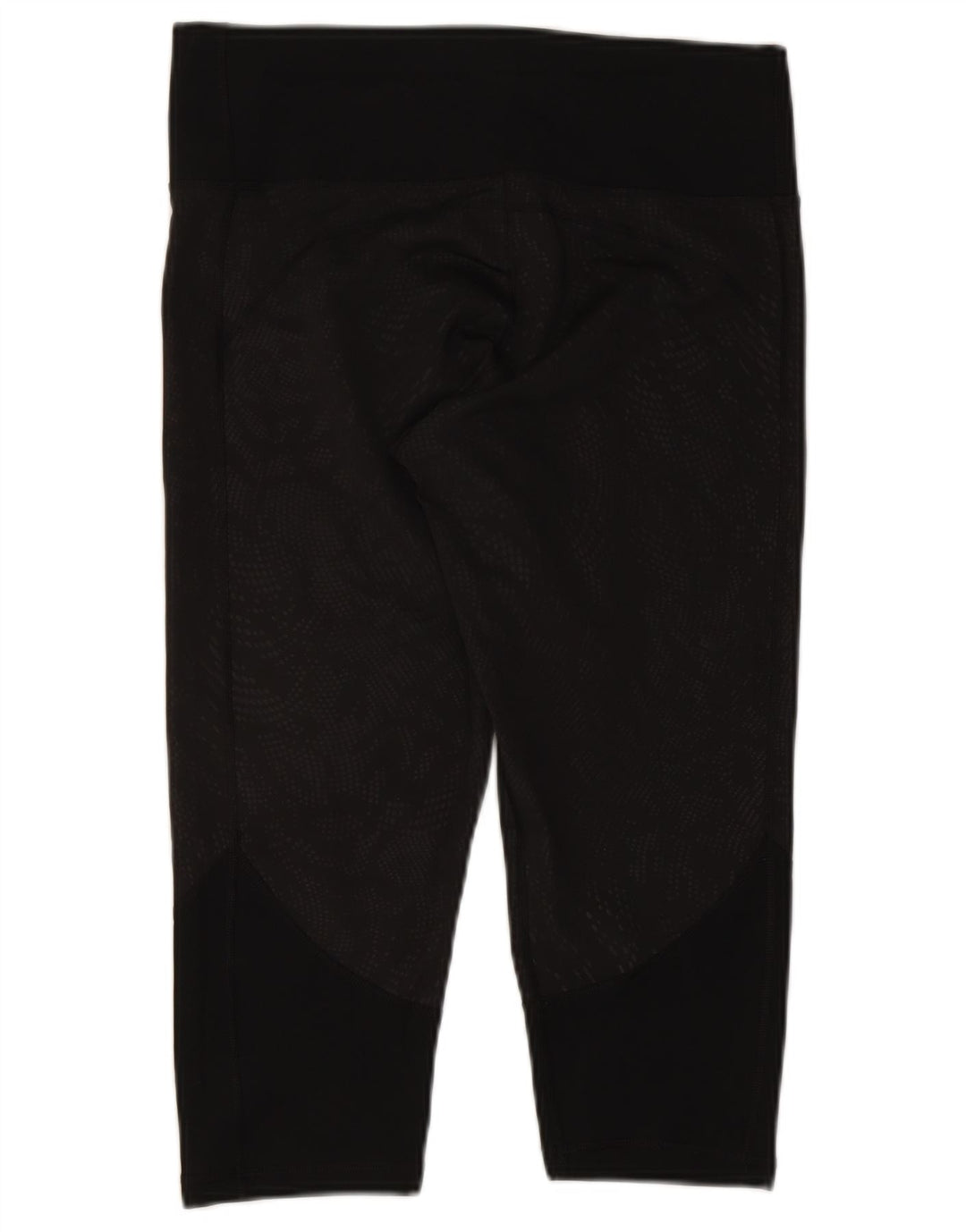 ADIDAS Womens Climalite Capri Leggings UK 16/18 Grande Preto Poliéster