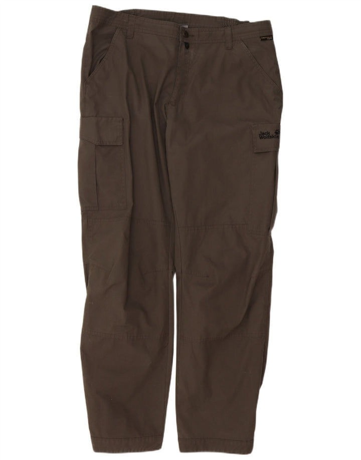 Calça cargo reta masculina JACK WILLS W39 L33 marrom