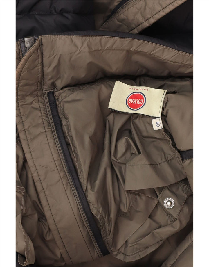 Jaqueta acolchoada masculina Colmar IT 50 poliéster preto médio