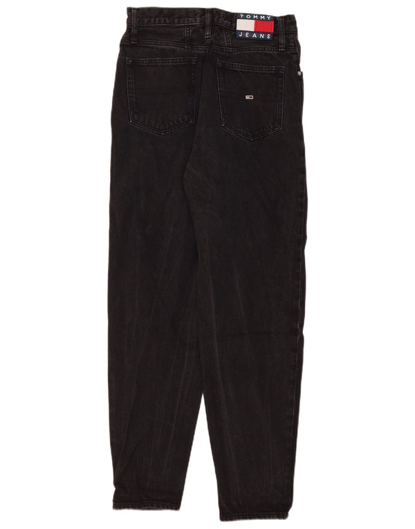 Jeans Tommy Hilfiger feminino cônico W29 L29 algodão preto