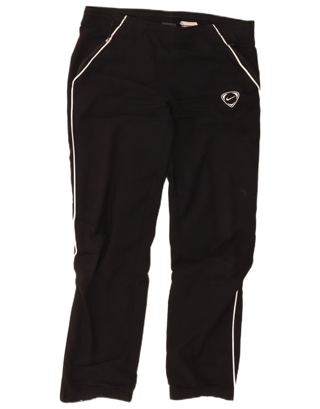 Calça de treino feminina Nike UK 6/8 XS poliéster preto