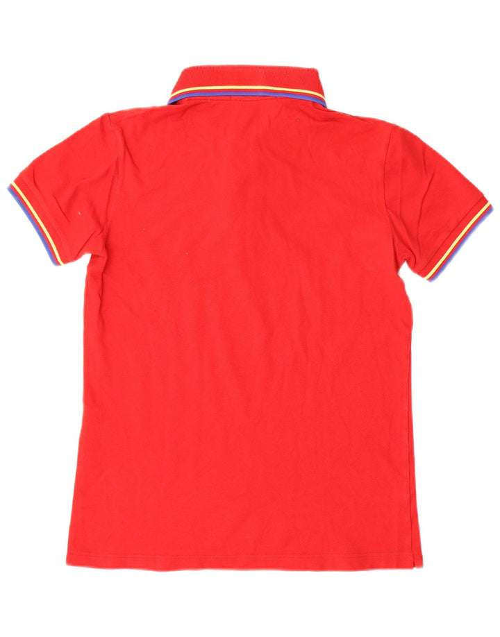 Camisa polo masculina leve e elástica Fred Perry XS de algodão vermelho