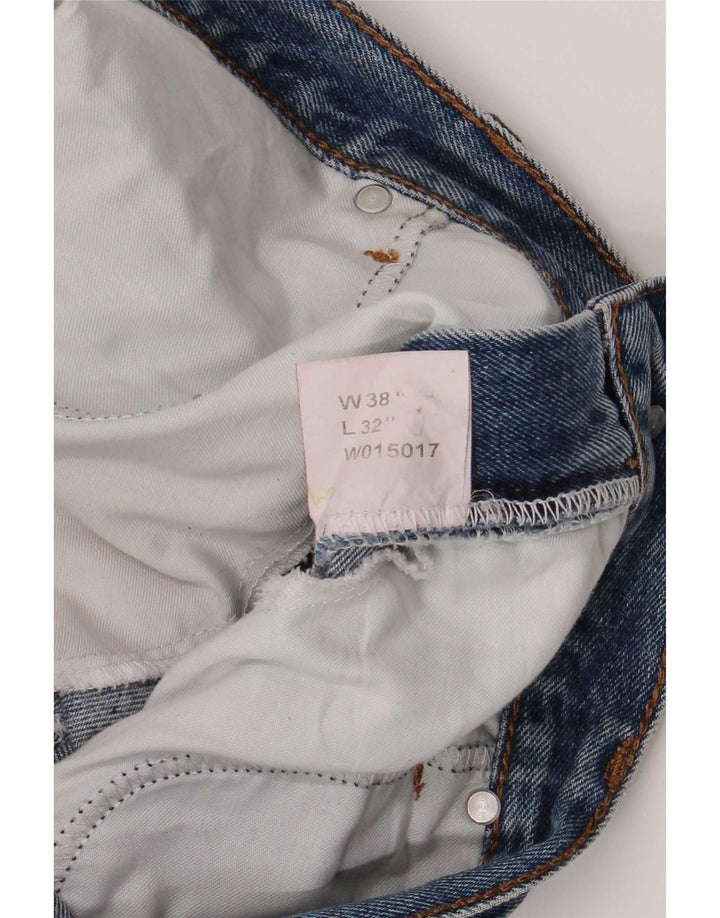 Jeans retos masculinos Lee Cooper W38 L32 algodão azul