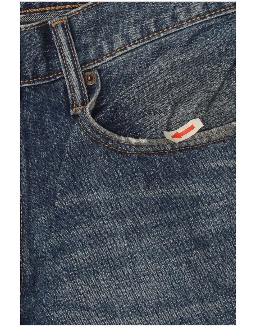 Levi's Masculino 508 Regular Tapered Jeans W33 L34 Azul Algodão