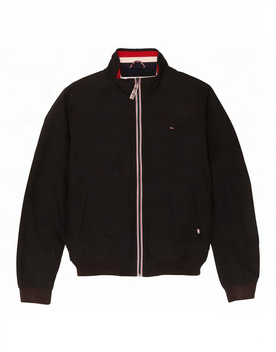 Jaqueta bomber masculina Tommy Hilfiger Reino Unido 40 grande nylon preto