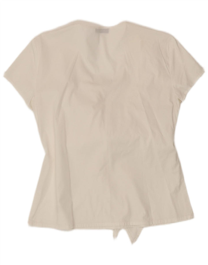 Blusa feminina MAX & CO. UK 12 médio branco