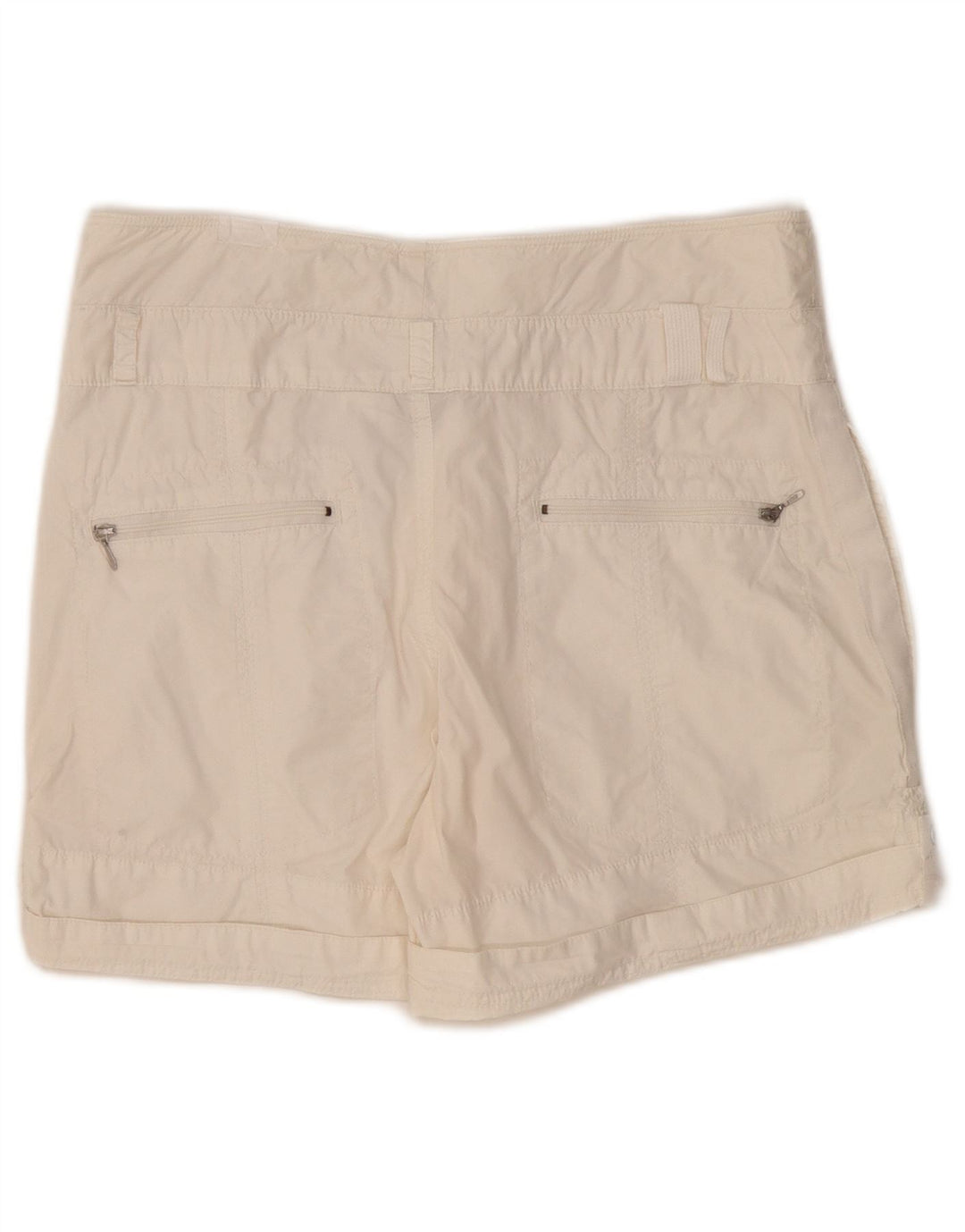 Shorts Nike Feminino UK 14 Grande W30 Off White Algodão