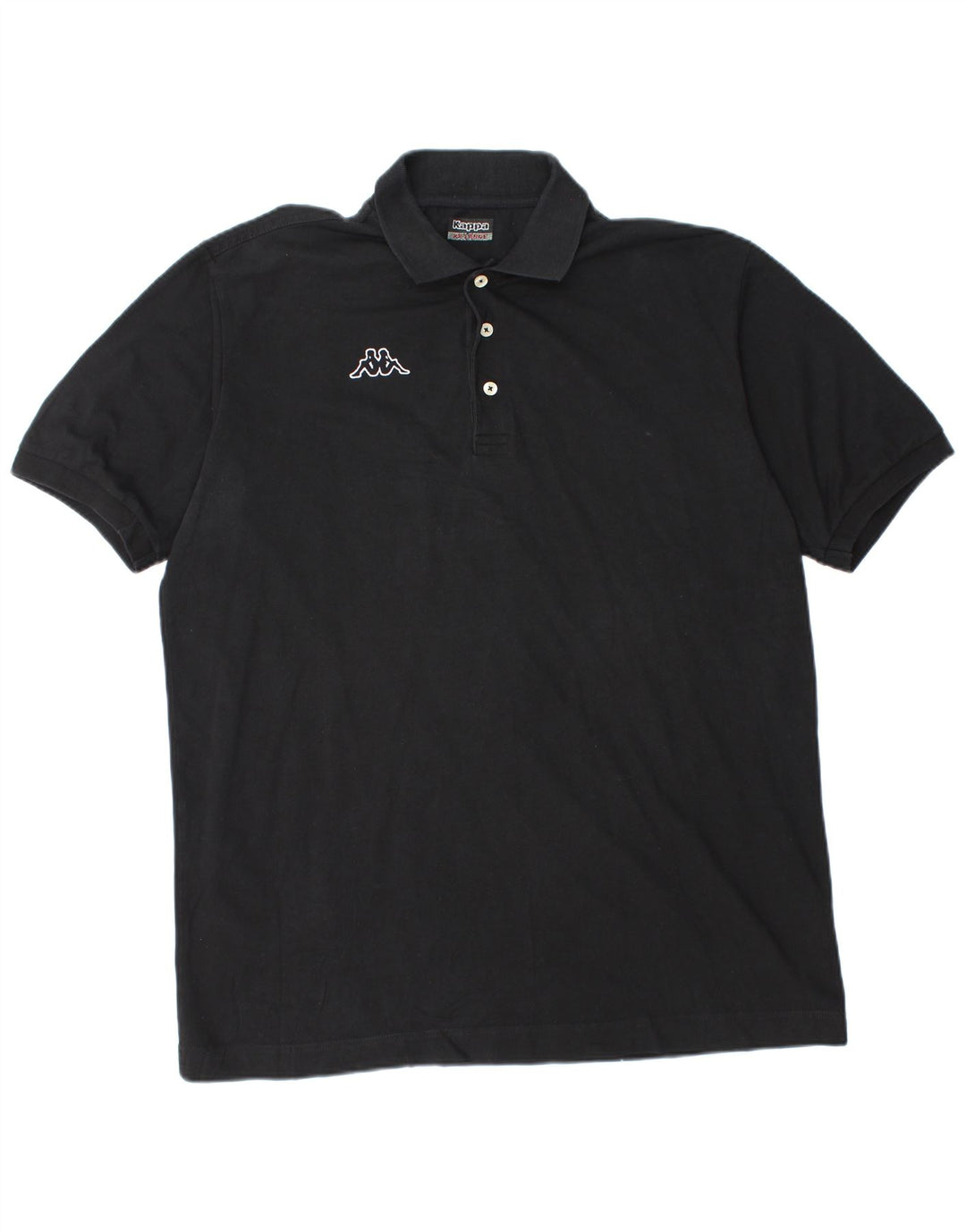 Camisa polo masculina Kappa 2XL algodão preto