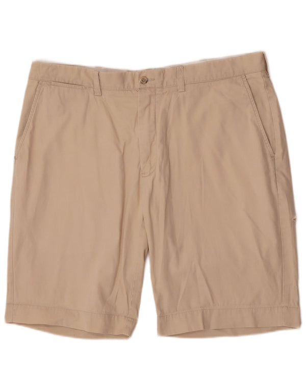 Polo Ralph Lauren Mens Chino Shorts W36 Grande Algodão Bege