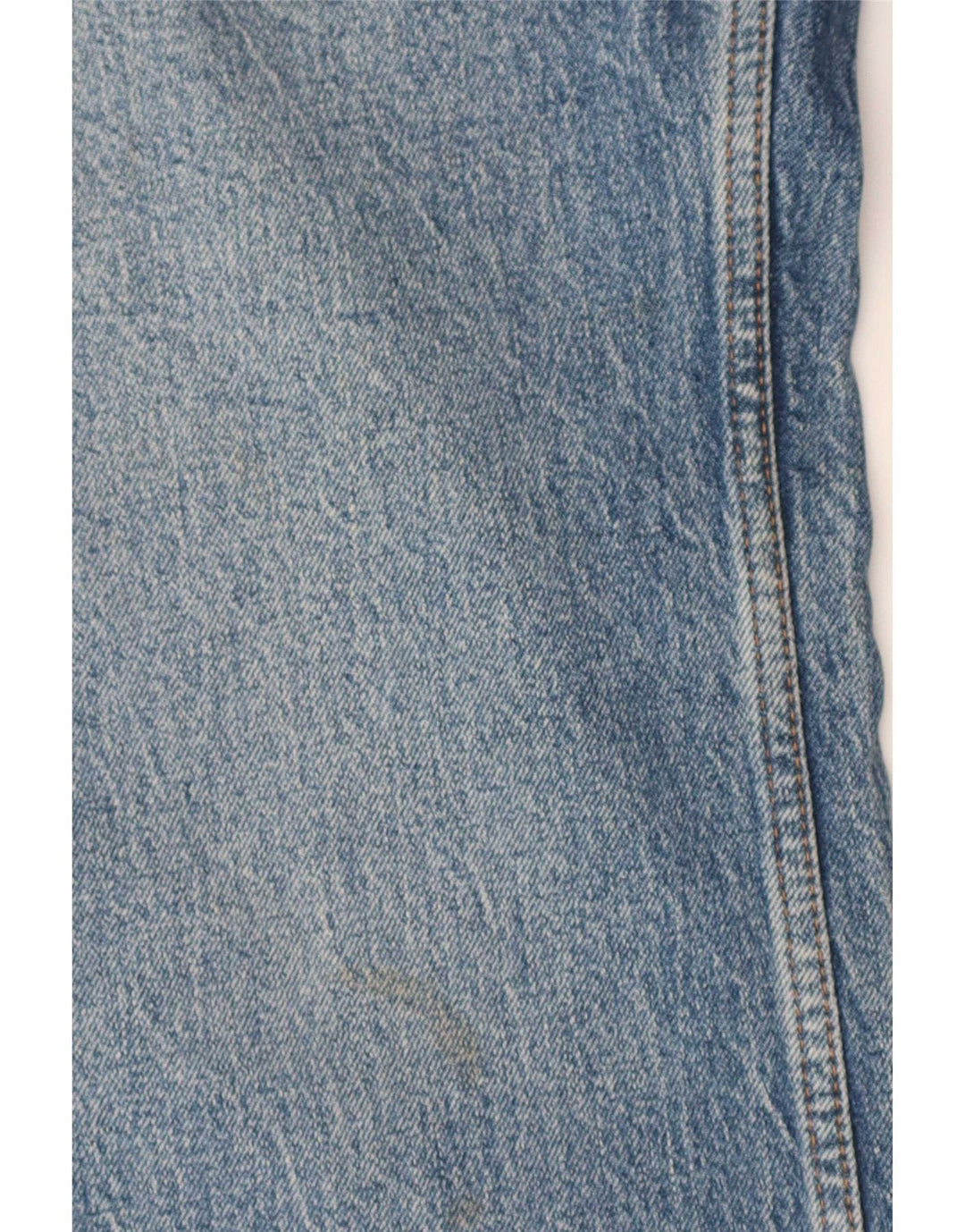 Jeans femininos relaxados e largos da Topshop W26 L30 algodão azul