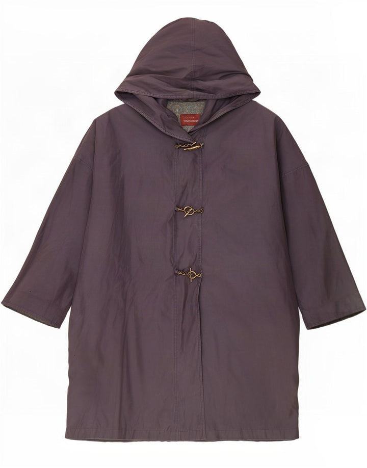 Capa de chuva feminina com capuz Diana Bentalls tamanho único poliéster roxo