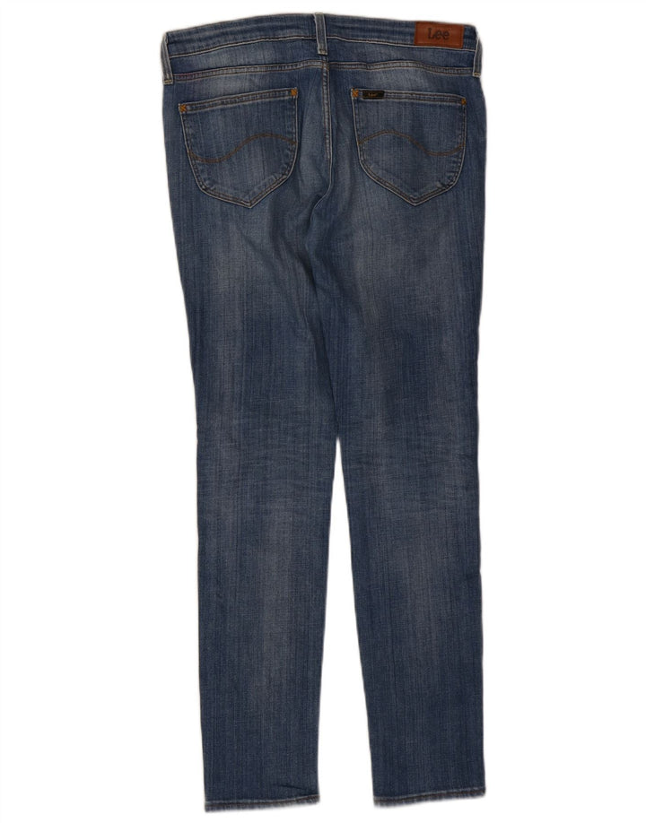 Calça Jeans LEE Feminina Scarlett Slim W30 L28 Azul Algodão