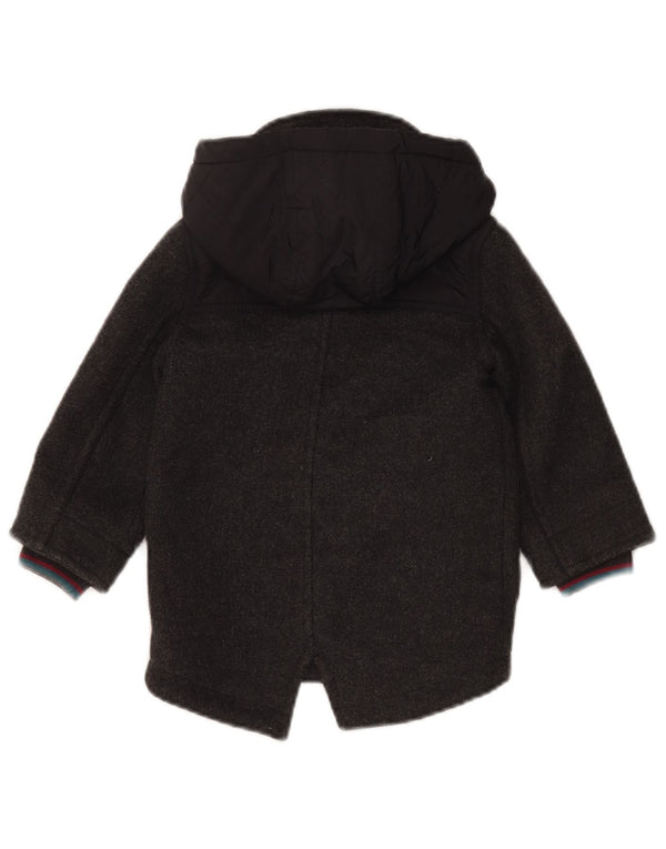 Jaqueta Parka com capuz para meninos Ted Baker 2-3 anos poliéster cinza