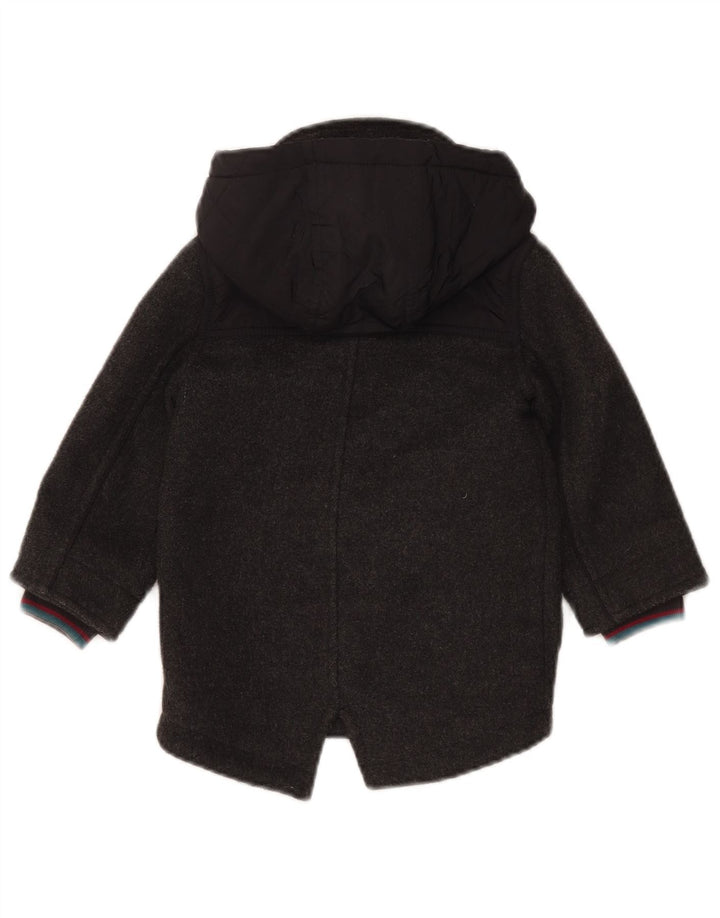 Jaqueta Parka com capuz para meninos Ted Baker 2-3 anos poliéster cinza