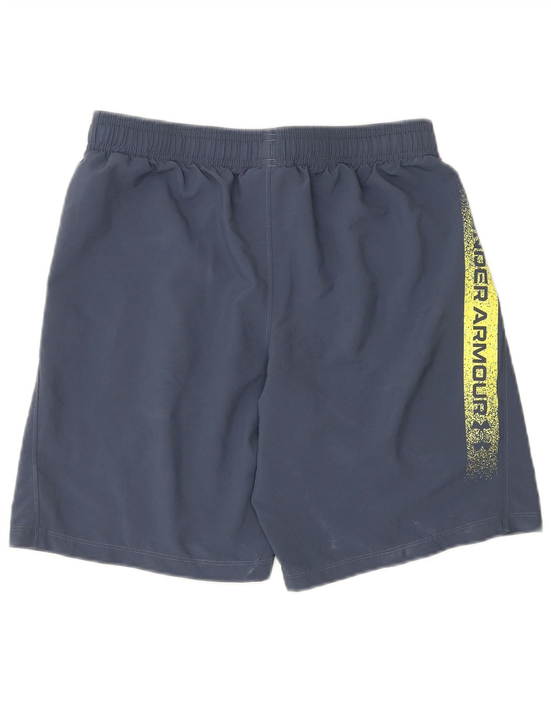 Shorts esportivos gráficos UNDER ARMOUR para meninos 11-12 anos grande azul poliéster