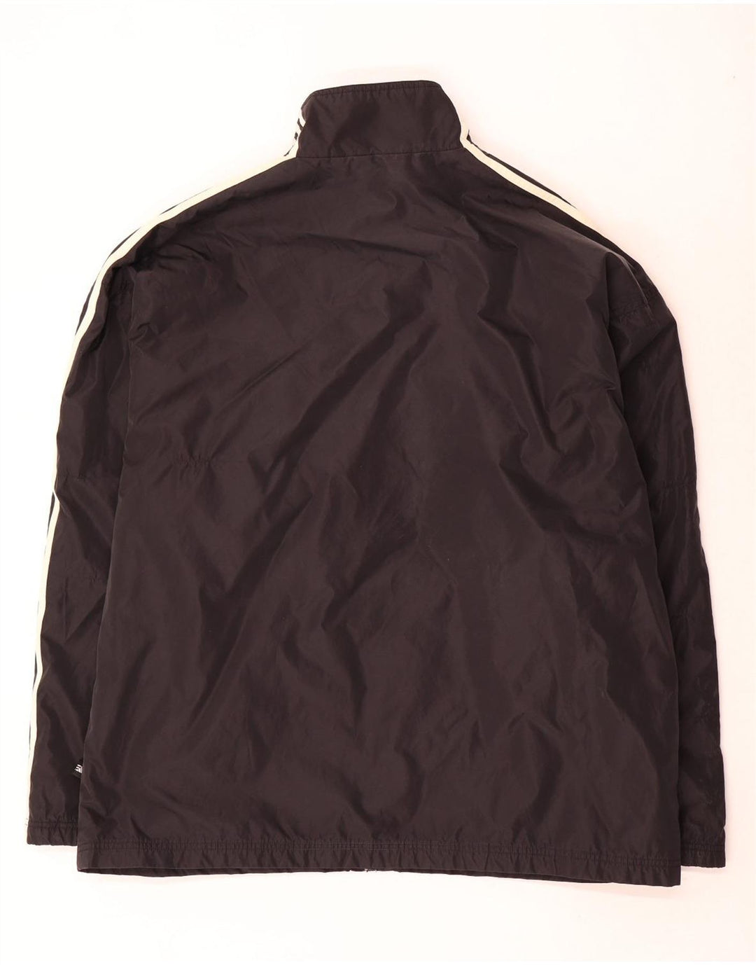 Adidas Mens Tracksuit Top Jacket UK 44/46 Grande Preto Nylon