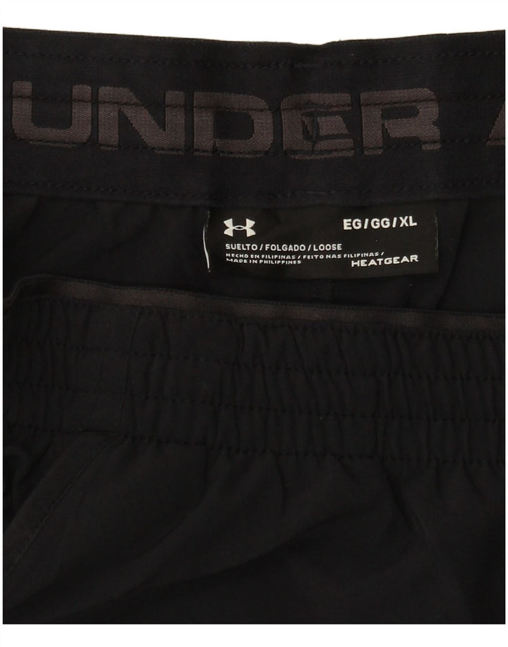 Shorts esportivos masculinos Under Armour Heat Gear XL pretos
