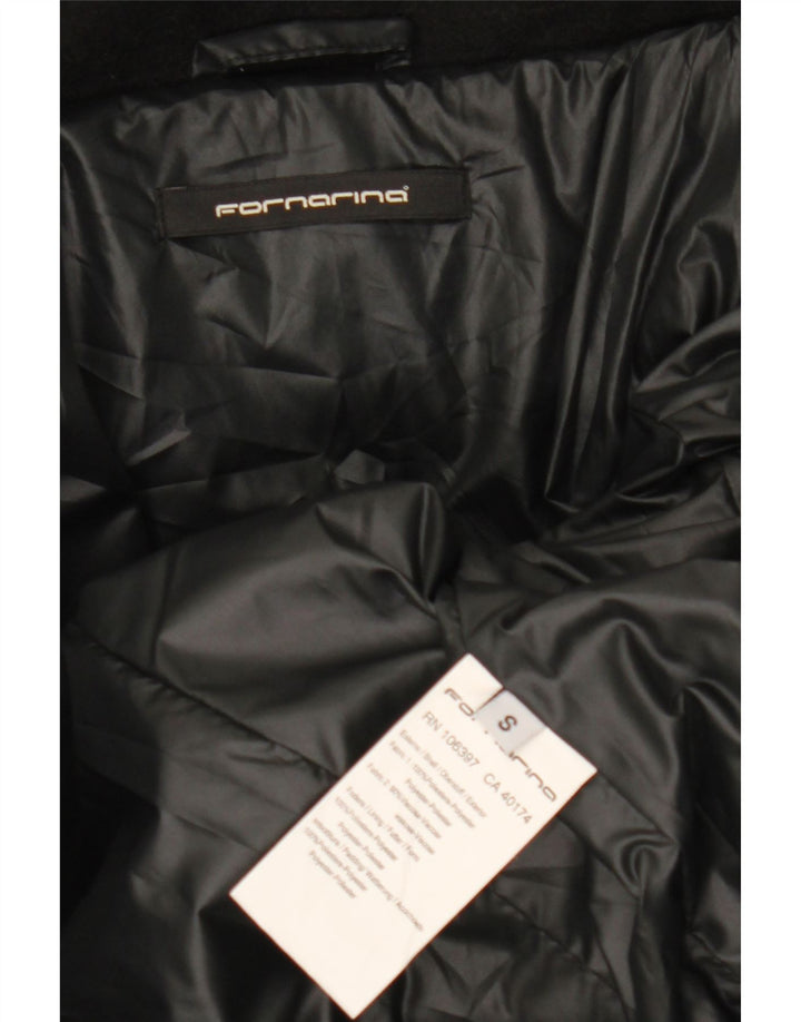Casaco acolchoado feminino Fornarina UK 10 pequeno poliéster preto