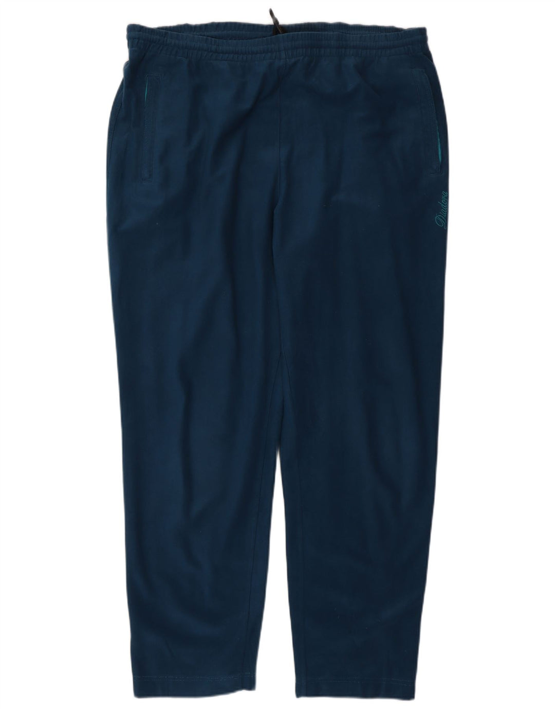 Calça de treino masculina Diadora grande poliéster azul