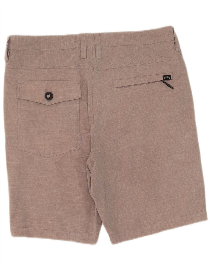 Billabong Mens Chino Shorts W32 Cinza Médio