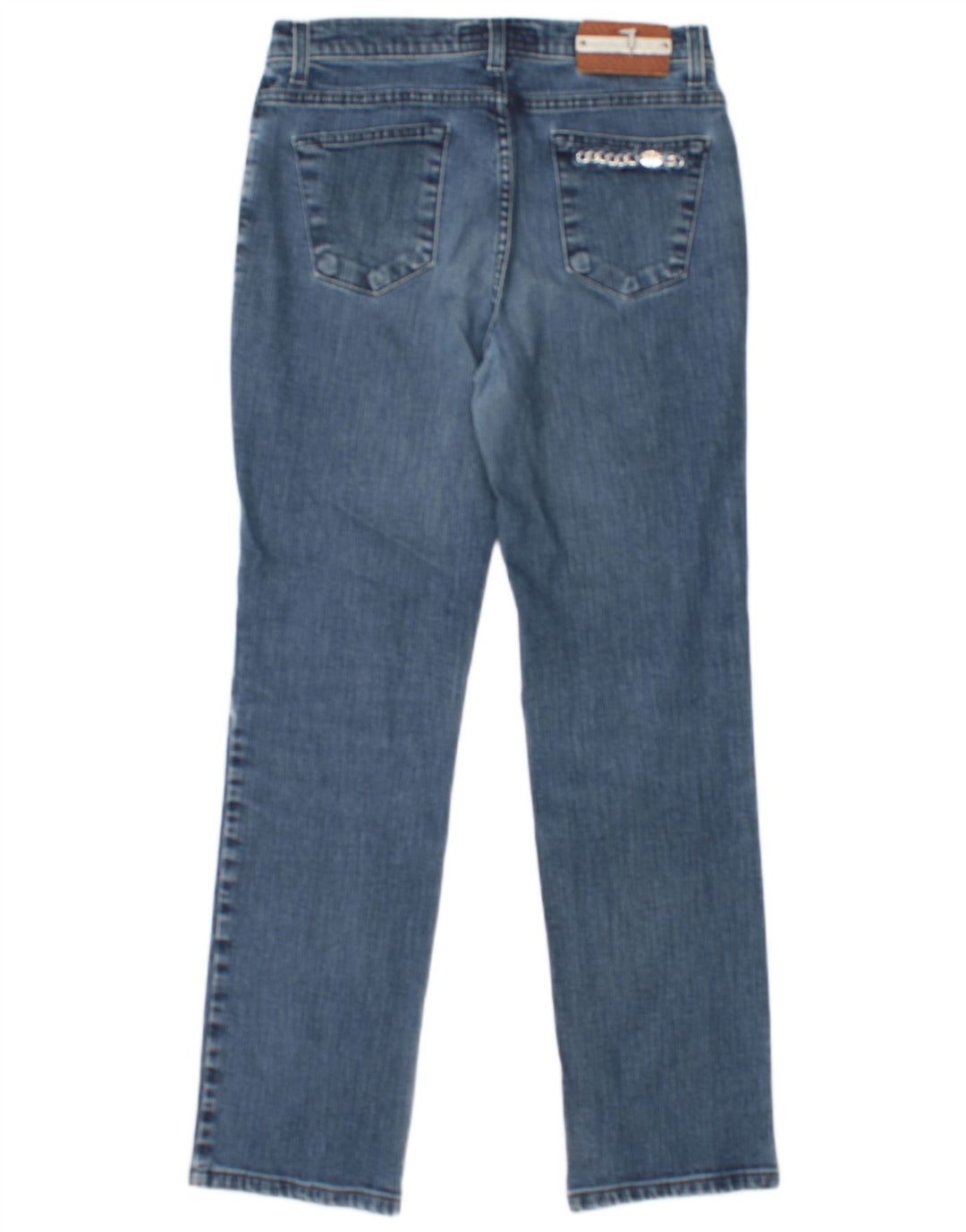 Jeans slim feminino TRUSSARDI W29 L29 algodão azul