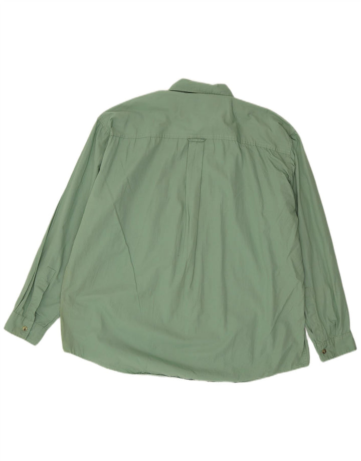 Camisa masculina Marlboro Classics XL verde algodão