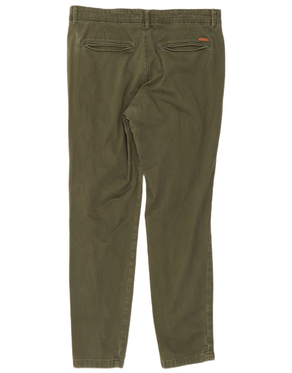 Calça Chino Masculina Slim Jack & Jones W32 L30 Algodão Verde