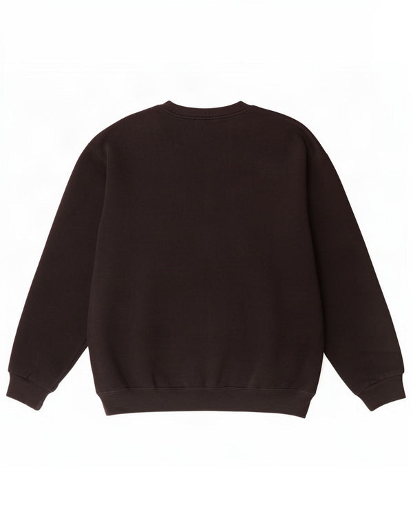 Fila Mens Graphic Moletom Jumper Pequeno Preto