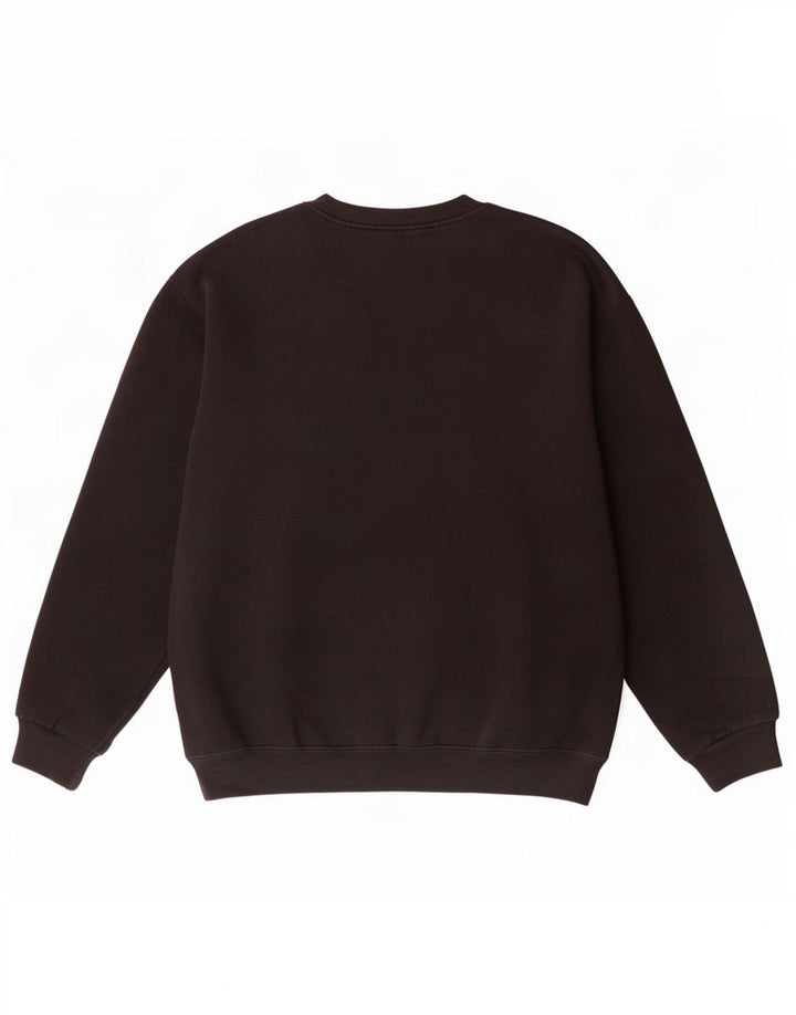 Fila Mens Graphic Moletom Jumper Pequeno Preto
