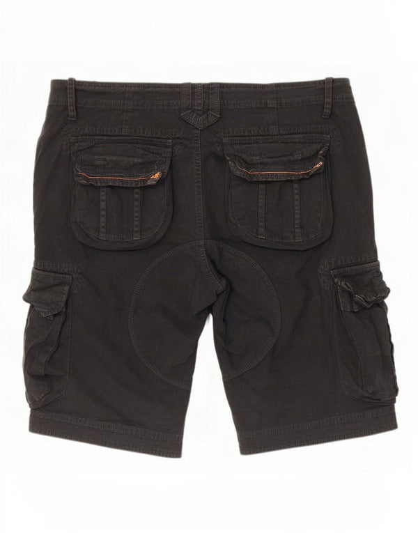Shorts cargo masculino Superdry 2XL W38 algodão preto