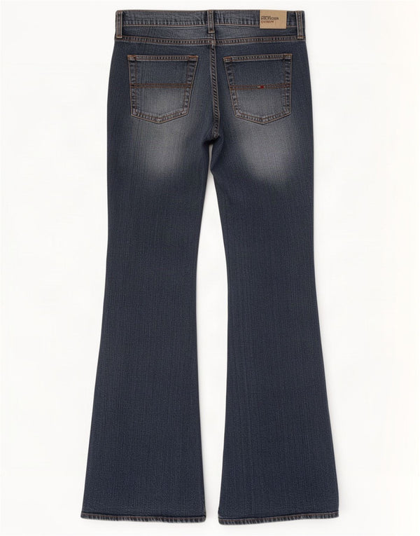 Jeans feminino Tommy Hilfiger Hipster Flared W32 L32 Azul Algodão