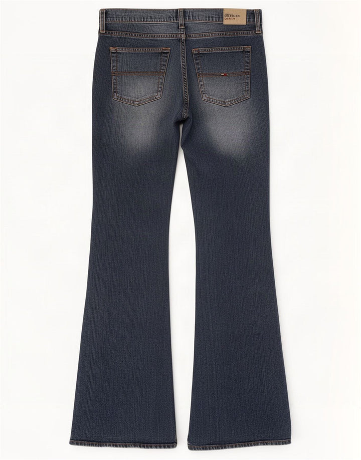 Jeans feminino Tommy Hilfiger Hipster Flared W32 L32 Azul Algodão