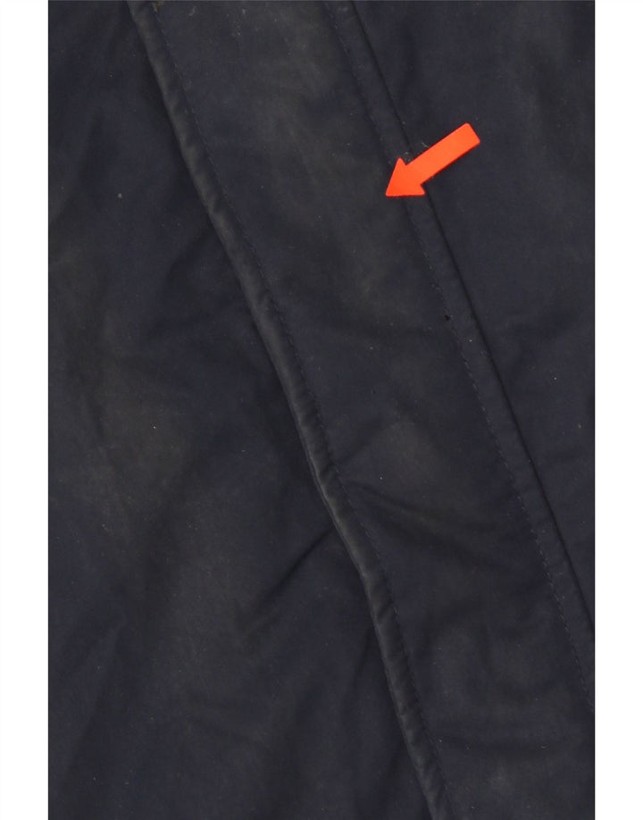 Jaqueta bomber masculina Tommy Hilfiger Reino Unido 42 XL azul marinho poliéster