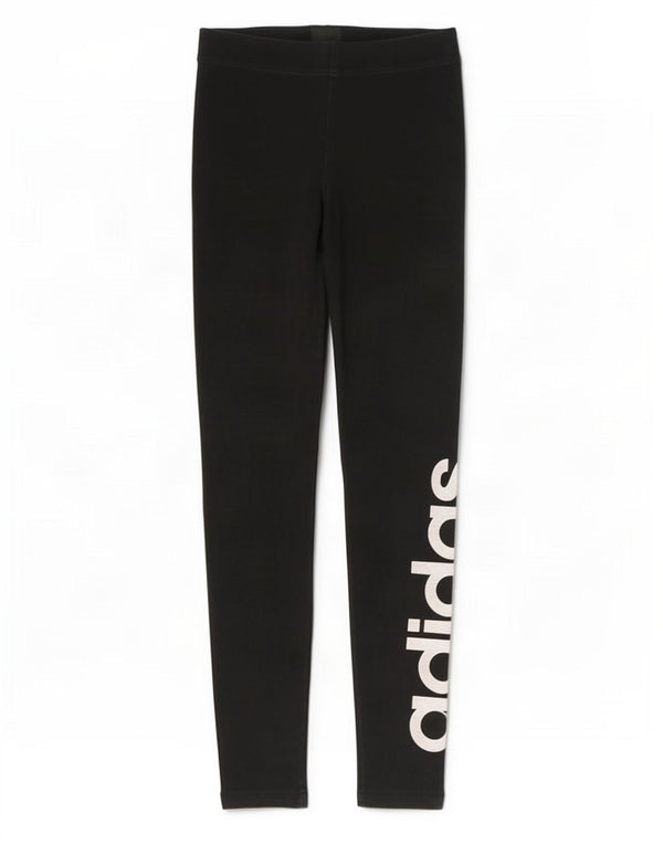 Leggings Adidas Meninas Graphic 13-14 Anos Algodão Preto