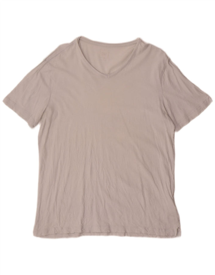 Camiseta masculina Gap Top cinza médio algodão