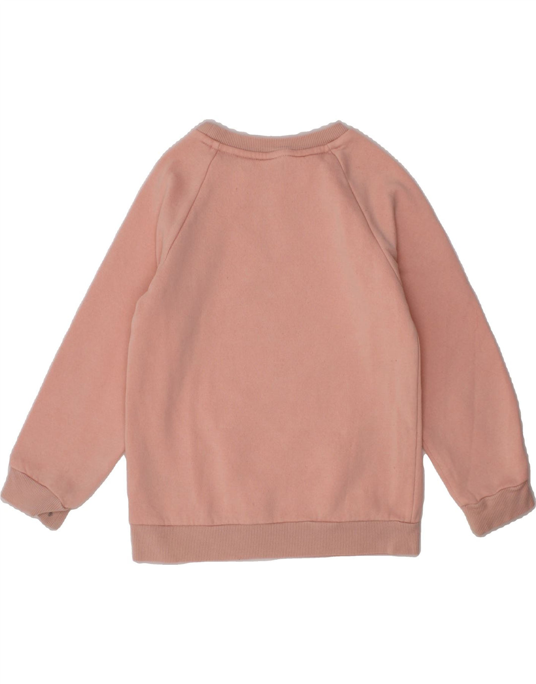 ADIDAS Girls Graphic Sweatshirt Jumper 2-3 Years Pink Cotton Vintage Adidas and Second-Hand Adidas from Messina Hembry 