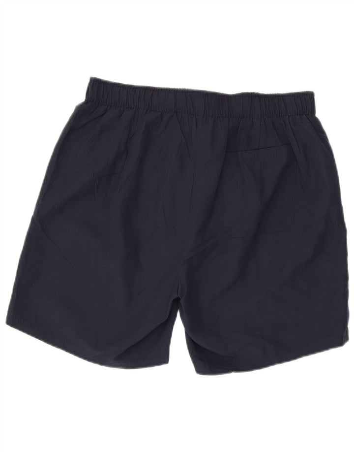 Shorts de natação masculino MISTRAL gráfico médio azul marinho poliéster