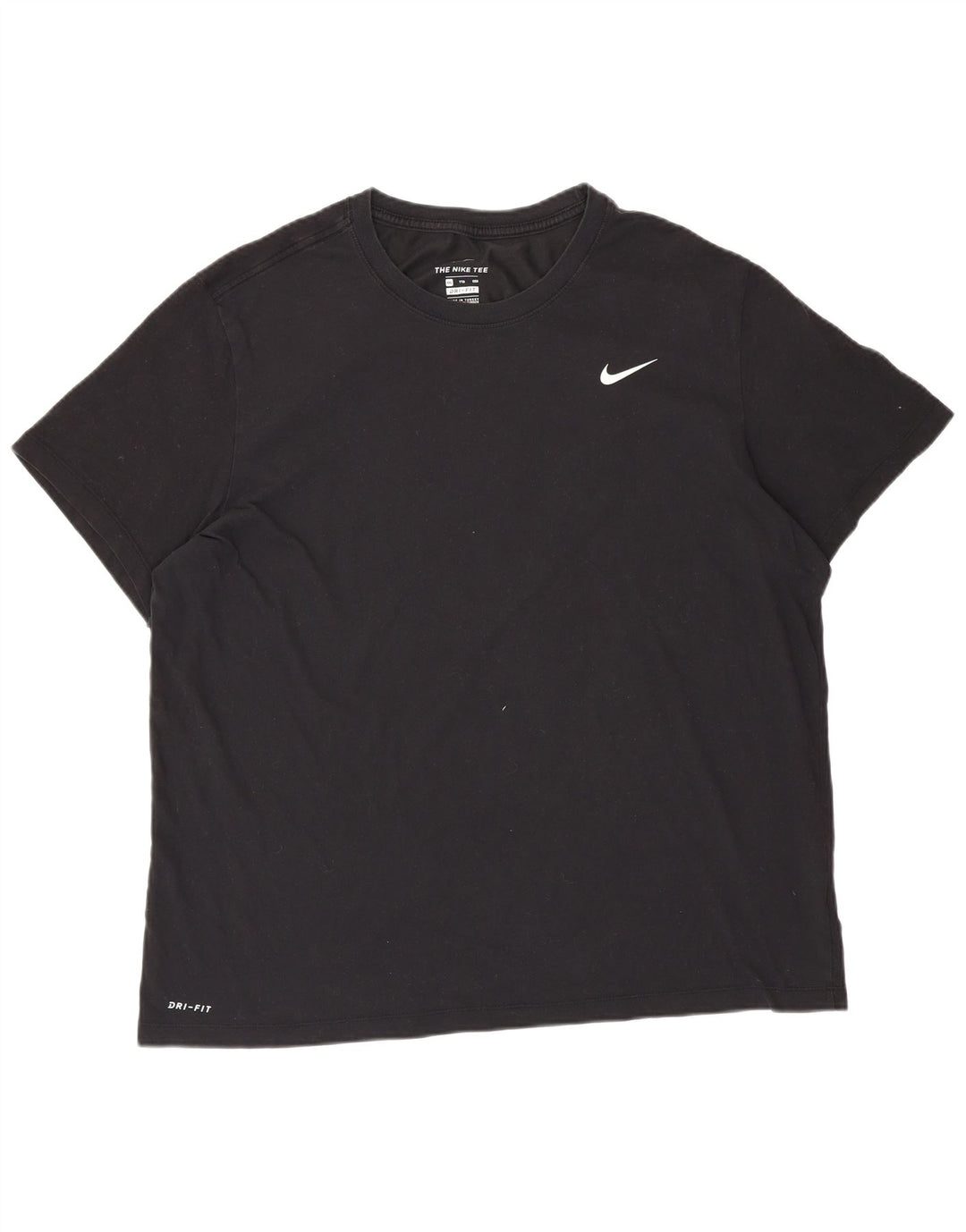 Camiseta masculina NIKE Dri Fit Top 2XL de algodão preto