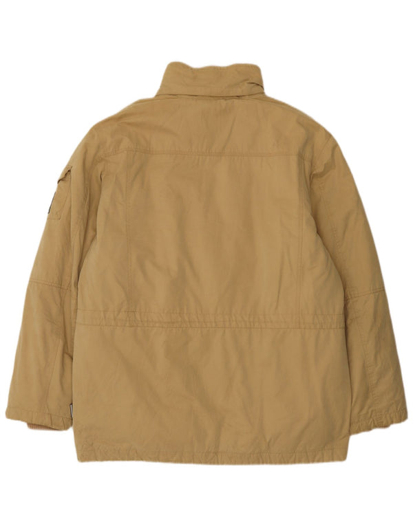 Jaqueta acolchoada masculina Diadora UK 42 XL algodão bege