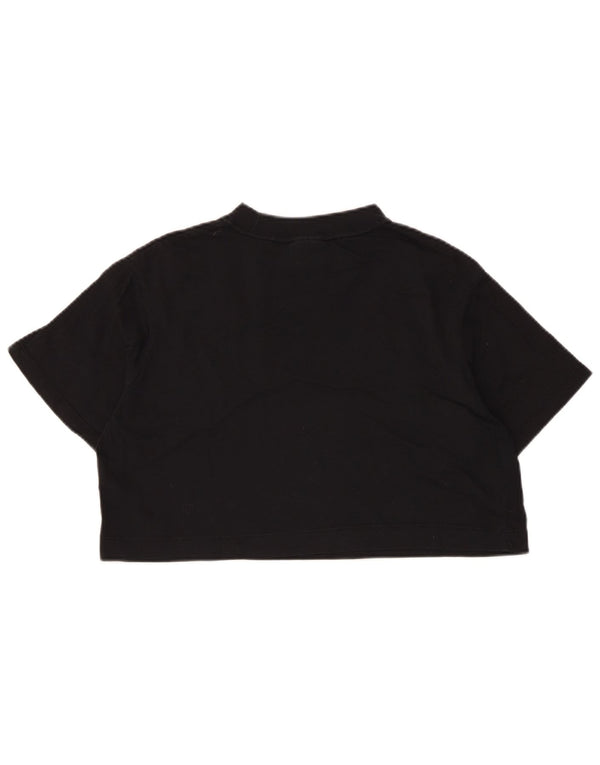 Camiseta Nike Feminina Crop Oversized Graphic Top UK 6 XS Preto