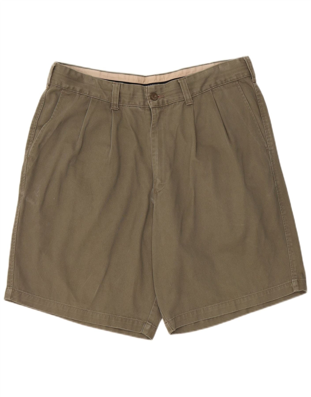 Shorts masculino Marks & Spencer Blue Harbor Pegged Chino W36 grande cáqui