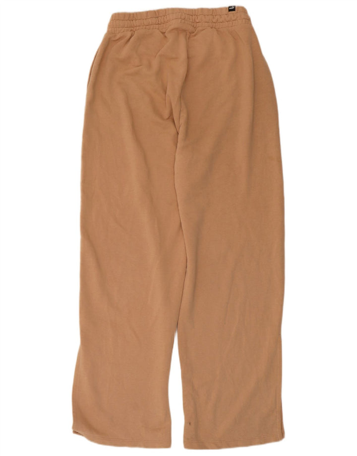 Calça de treino masculina Puma médio bege algodão