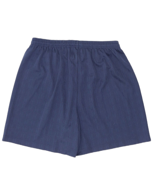 Shorts esportivo feminino Umbro XL azul marinho esportivo geométrico