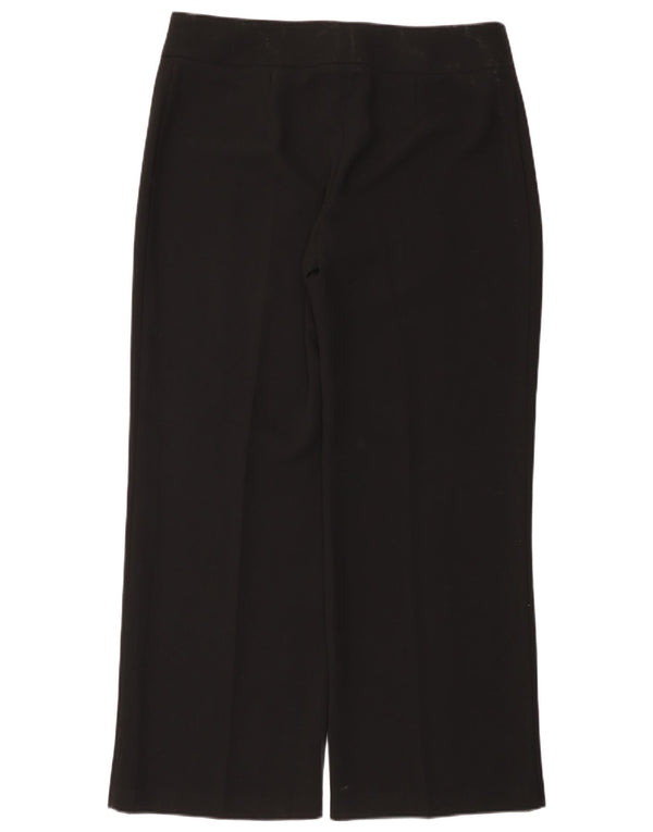 Calça feminina Marks & Spencer folgada casual UK 16 grande W36 L30 preta