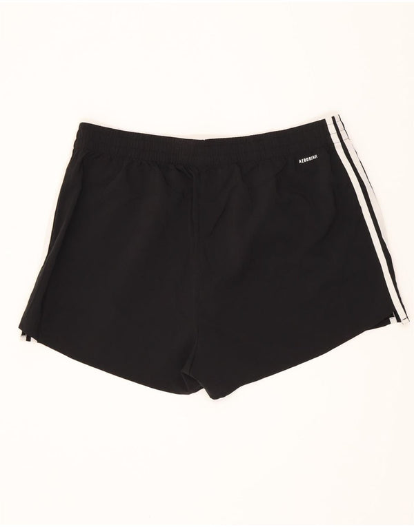Shorts esportivos Aeroready feminino Adidas UK 20/22 XL preto poliéster