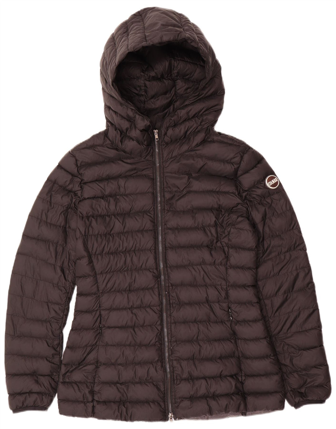 Jaqueta acolchoada com capuz feminino Colmar IT 46 grande poliamida preta