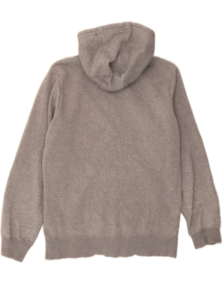 ADIDAS Mens Graphic Zip Hoodie Sweater Medium Grey Cotton Vintage Adidas and Second-Hand Adidas from Messina Hembry 